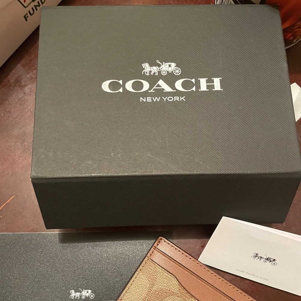 Leather card holder